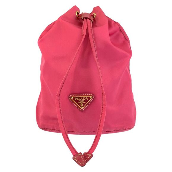 Prada Nylon Tessuto Logo Pouch - Picture 1 of 10